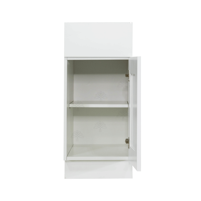 Anchester White Base Cabinet 1 Drawer 1 Door 1 Adjustable Shelf