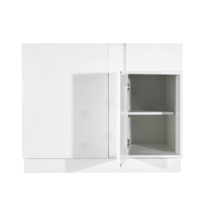 Anchester White Base Blind Corner Cabinet 1 Drawer 1 Door