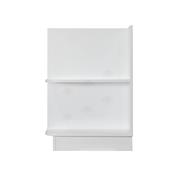 Anchester White Base Open End Shelf 12 inch No Door 1 Fixed Shelf (Right)
