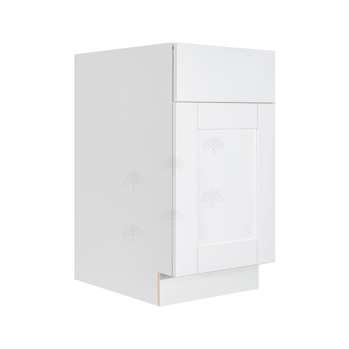 Anchester Series White Shaker Basket Cabinet
