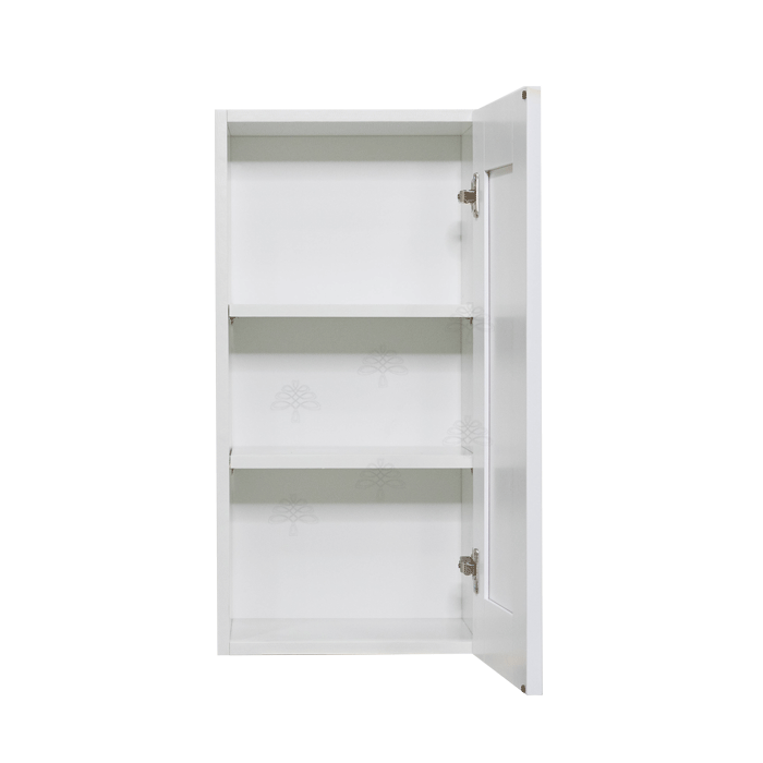 Anchester White Wall Cabinet 1 Door 2 Adjustable Shelves