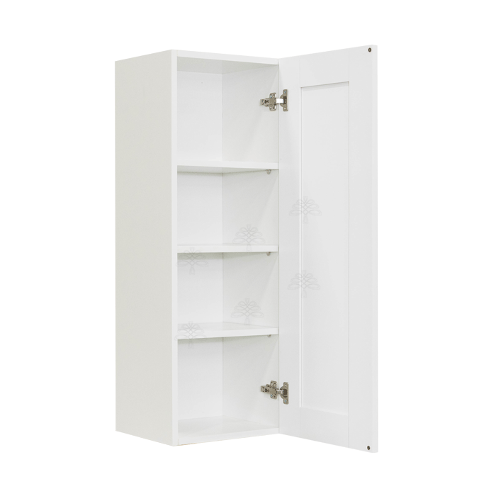 Anchester White Wall Cabinet 1 Door 3 Adjustable Shelves