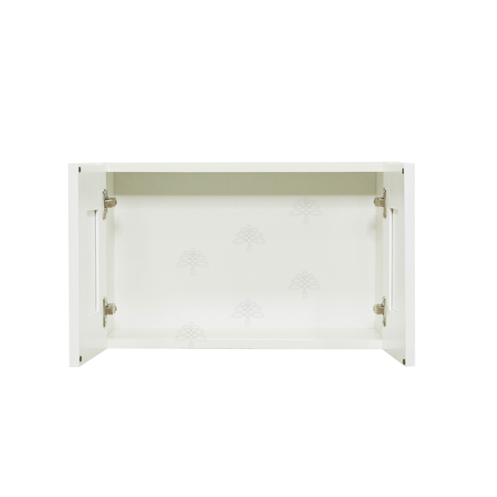 Anchester White Wall Cabinet 2 Doors No Shelf
