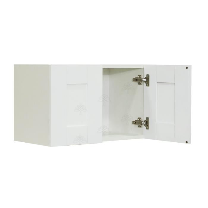 Anchester White Wall Cabinet 2 Doors No Shelf