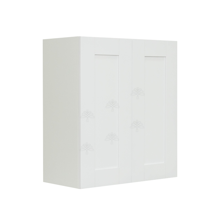 Anchester White Wall Cabinet 2 Doors 2 Adjustable Shelves With 30-inch Height