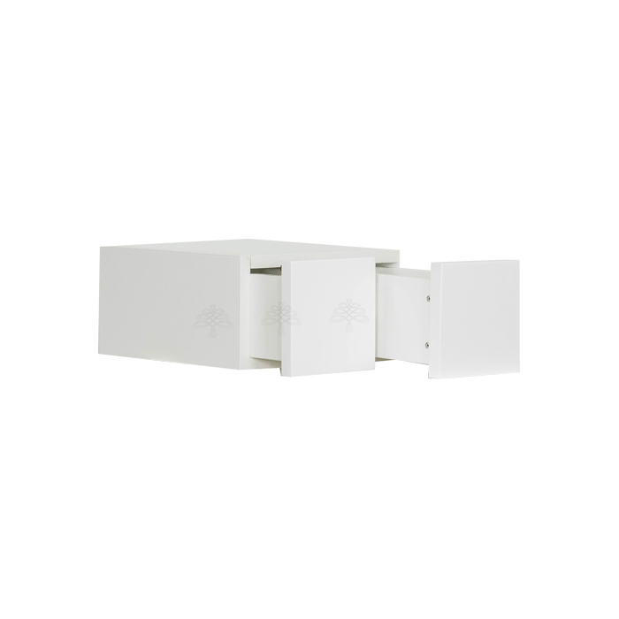 Anchester White Wall Small Drawer Cabnet 2 Drawers