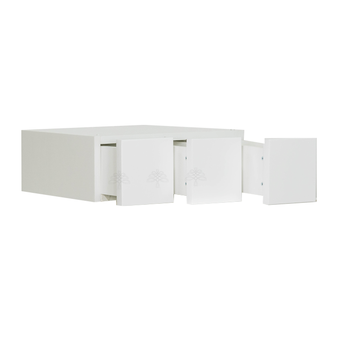 Anchester White Wall Small Drawer Cabnet 3 Drawers
