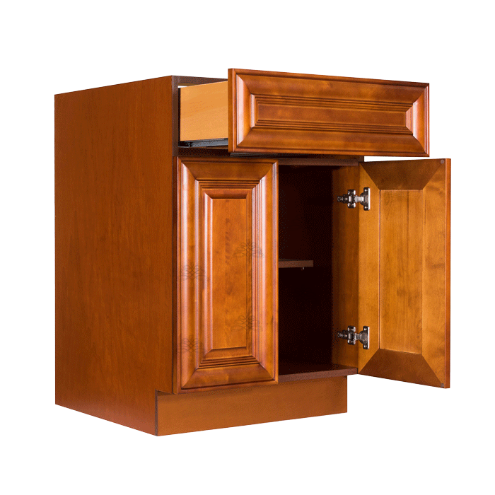 Cambridge Base Cabinet 1 Drawer 2 Doors 1 Adjustable Shelf
