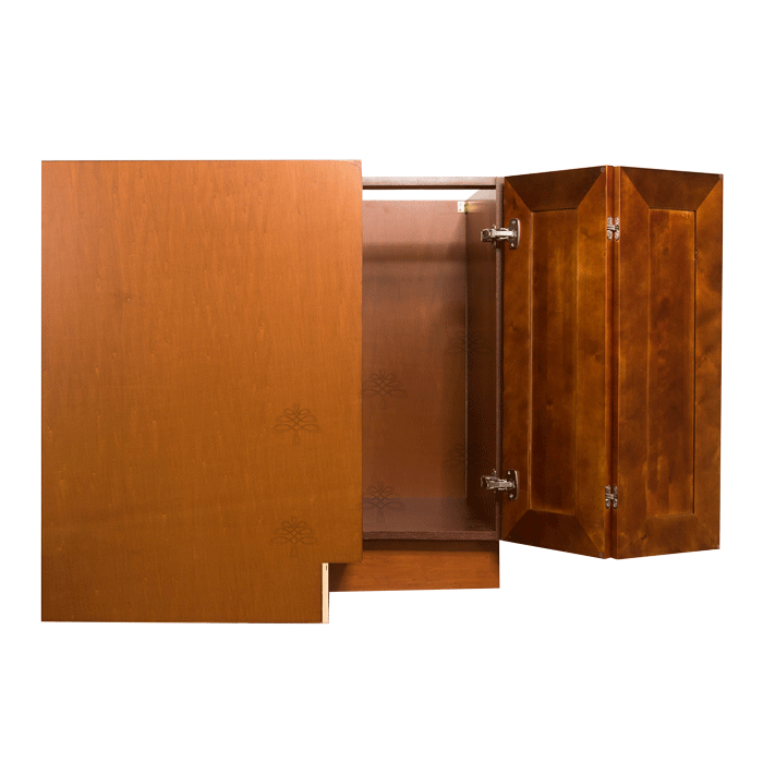 Cambridge Lazy Susan Base Cabinet 2 Full Height Folding Doors