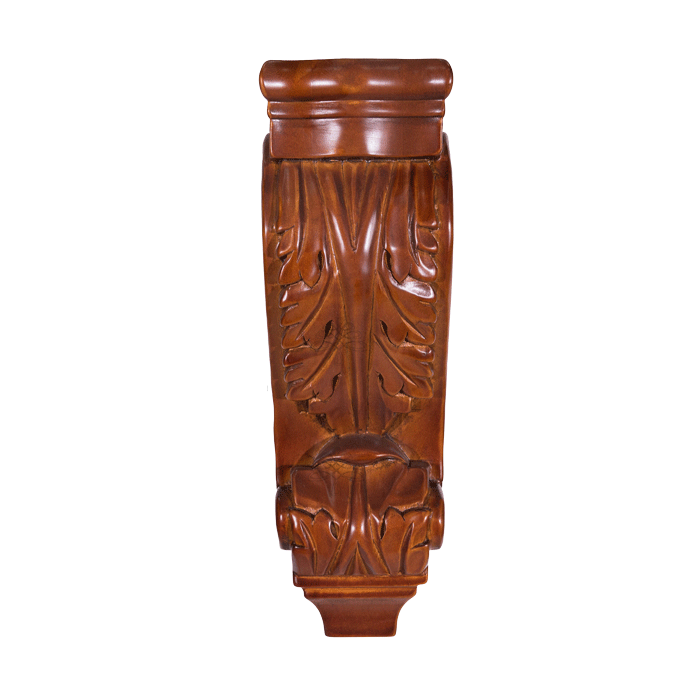 Cambridge Moldings & Accessories CORBEL Stan Finish Leaf Design