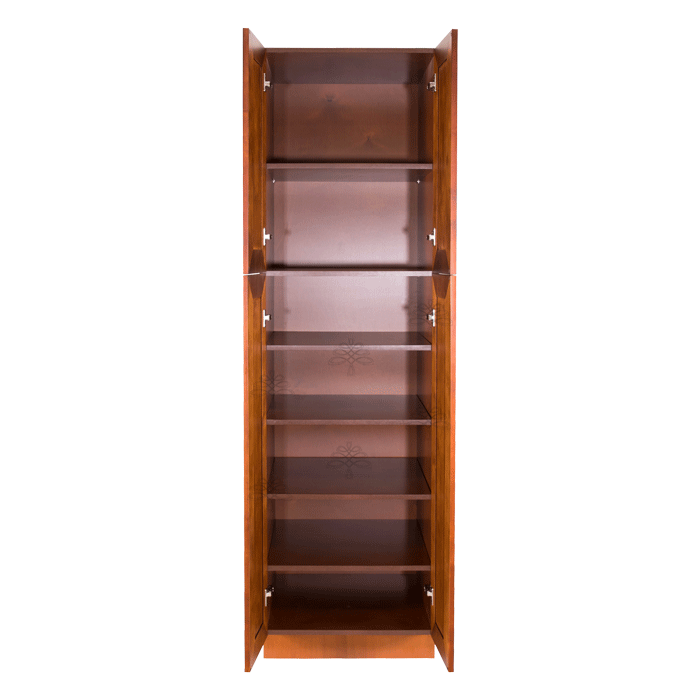 Cambridge Tall Pantry 2 Upper Doors and 2 Lower Doors