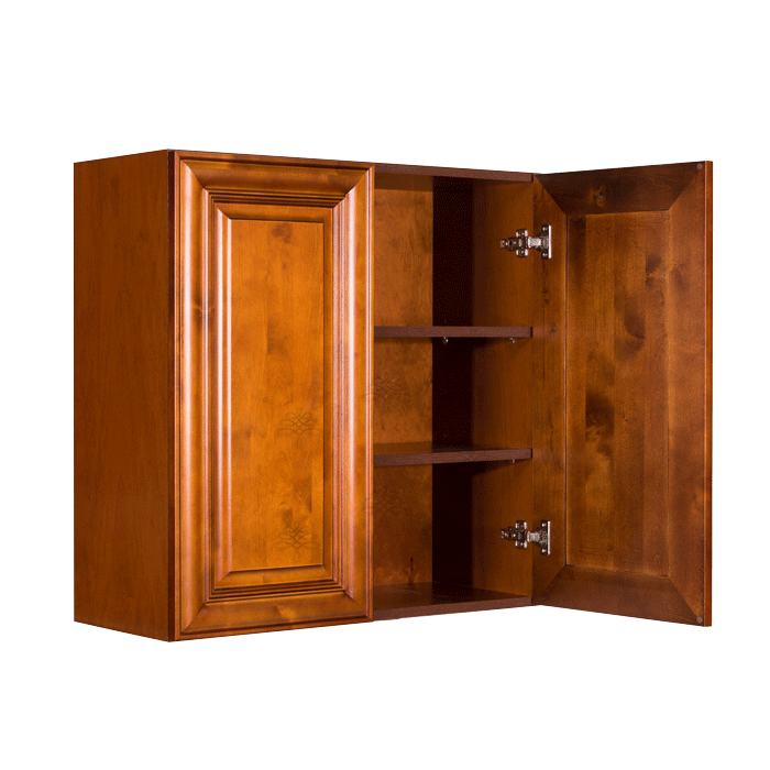 Cambridge Wall Cabinet 2 Doors 2 Adjustable Shelves With 30-inch Height
