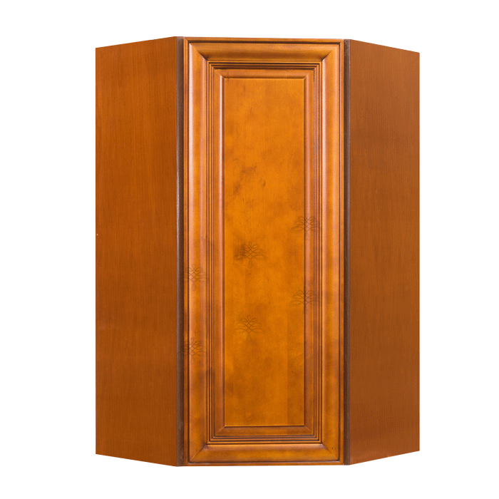 Cambridge Wall Diagonal Corner 1 Door 3 Adjustable Shelves