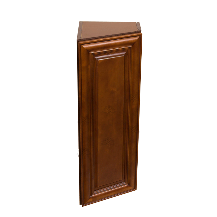 Cambridge Wall End Angle Cabinet 1 Door 2 or 3 Shelves