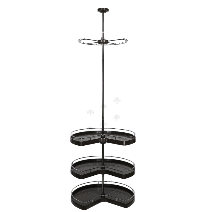 Closet Accessory Filatore Hanger & Rotation Adjustable Shelf Combo