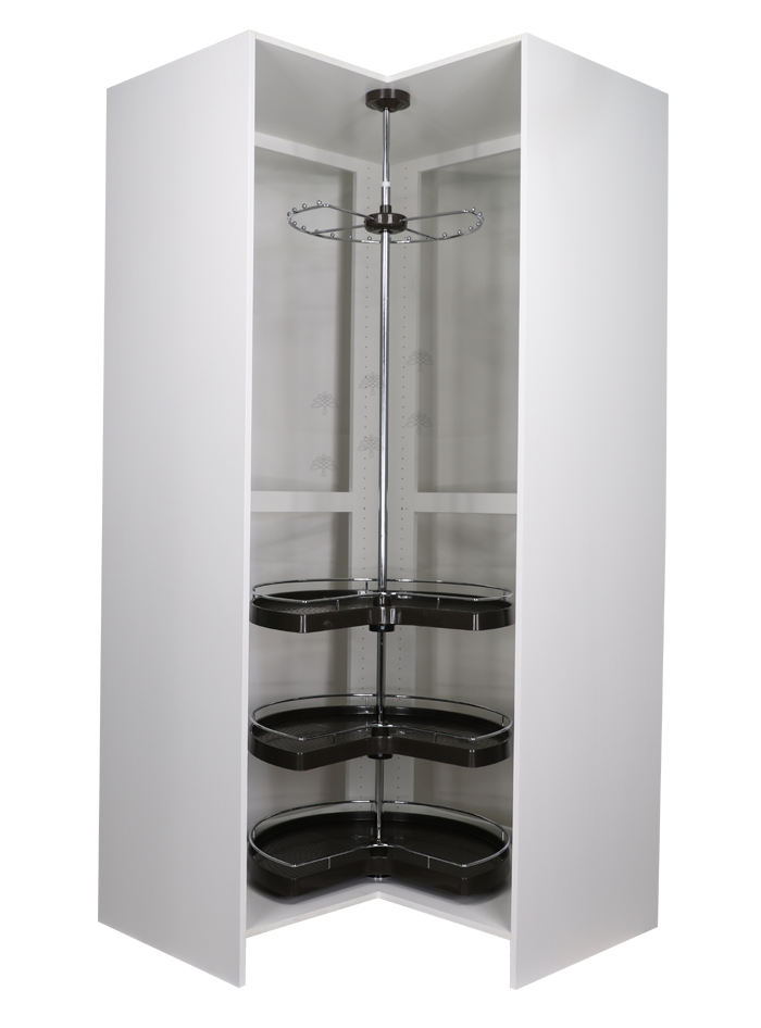 Closet Accessory Filatore Hanger & Rotation Adjustable Shelf Combo