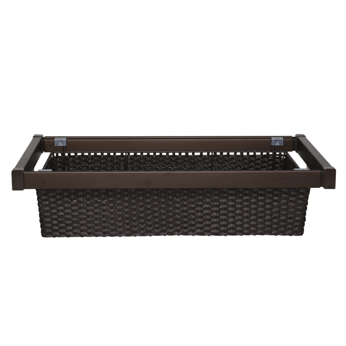 Closet Accessory Malacca Pull Out Rattan Basket