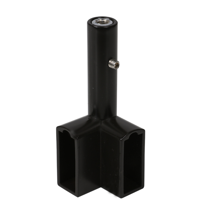 Closet Accessory Vareta Corner Rod Tee Connector 2 Way