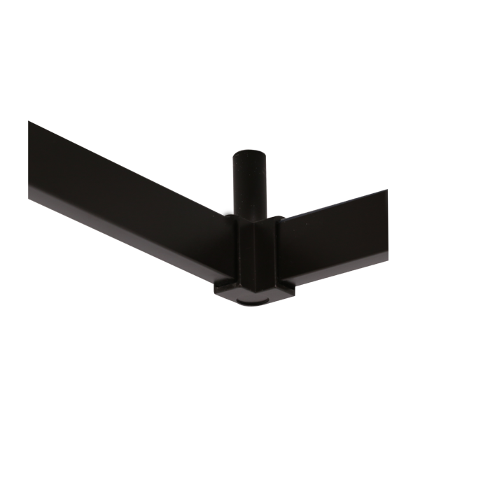 Closet Accessory Vareta Corner Rod Tee Connector 2 Way