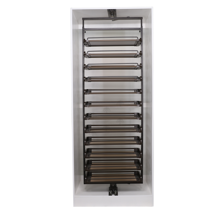 Closet Accessory Zapato-C Rotation Adjustable 12 Shelves Shoe Rack