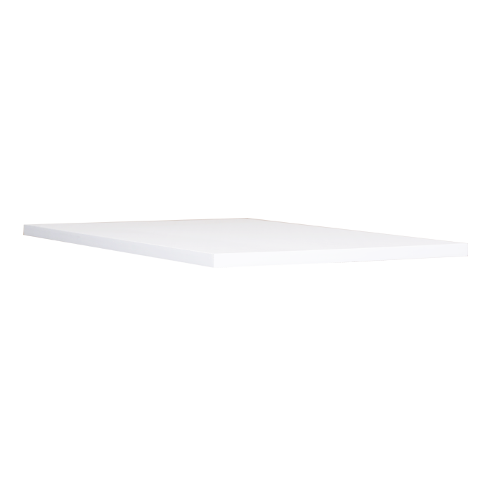 Closet White Finish Shelf Panel