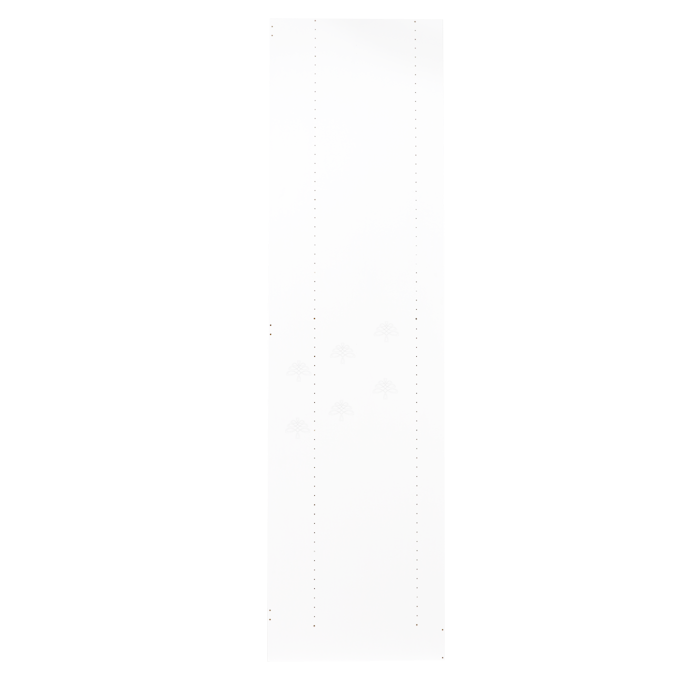 Closet White Finish Right Side Panel