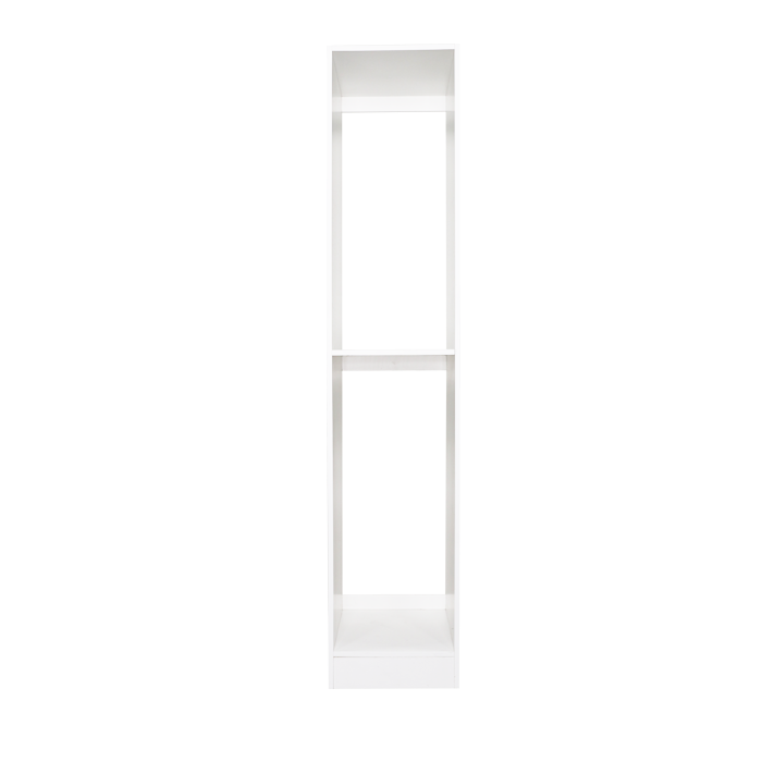 Closet White Finish Tall Cabinet
