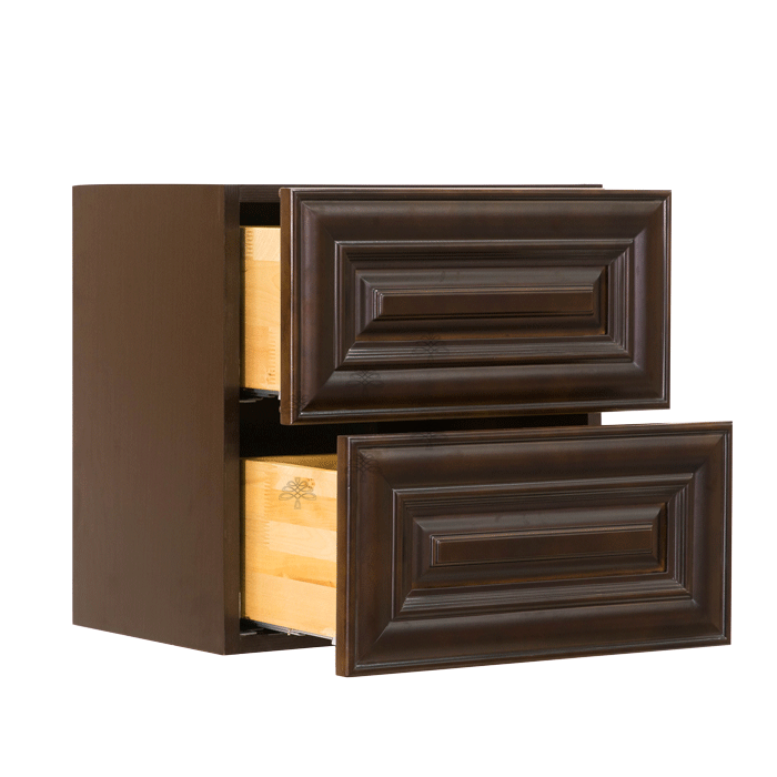 Edinburgh Series Espresso Finish Cabinet Counter Top Drawer