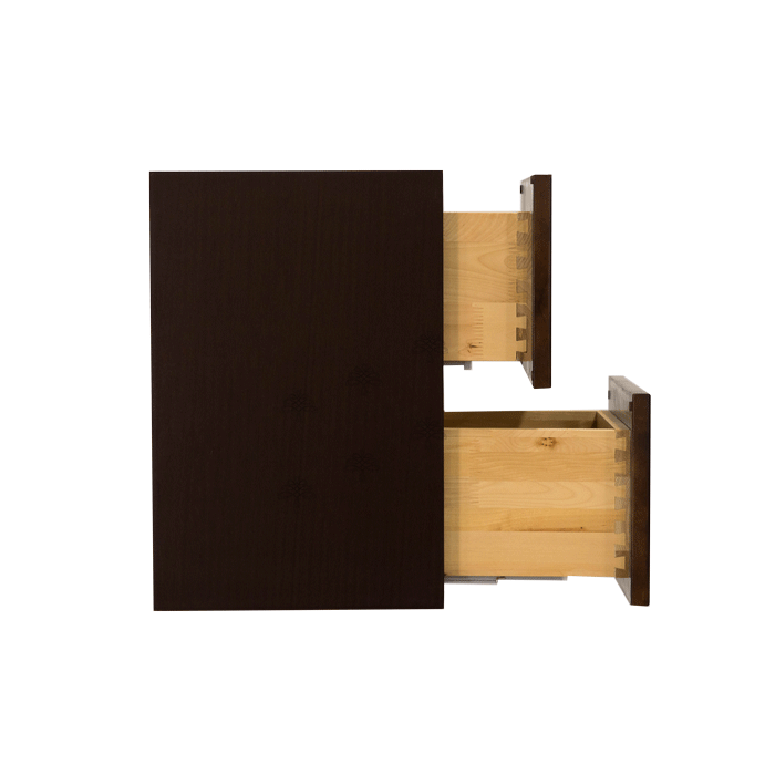 Edinburgh Series Espresso Finish Cabinet Counter Top Drawer