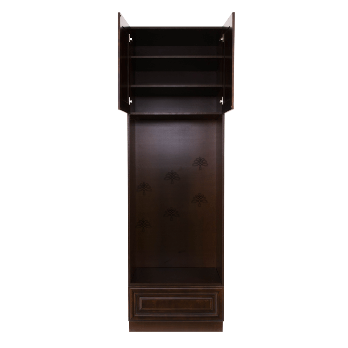 Edinburgh Tall Double Oven Cabinet 2 Upper Doors and 1 Lower Drawer