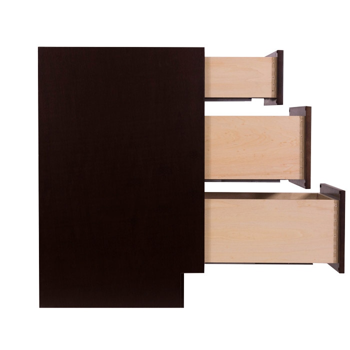Edinburgh Vanity Drawer Base Cabinet 3 Drawers