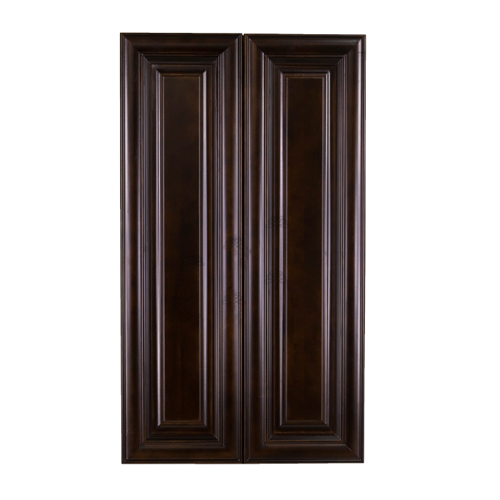 Edinburgh Wall Cabinet 2 Doors 3 Adjustable Shelves