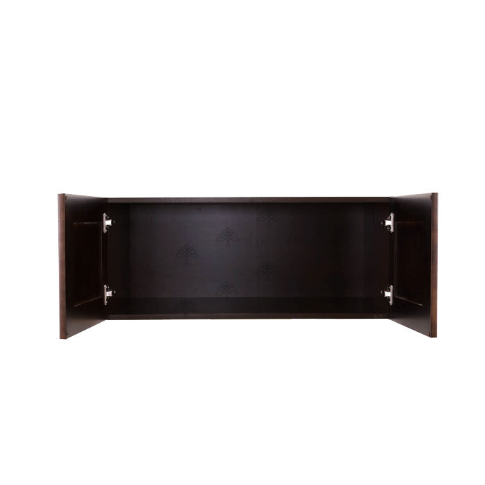 Edinburgh Wall Cabinet 2 Doors No Shelf 24inch Depth