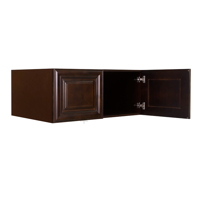 Edinburgh Wall Cabinet 2 Doors No Shelf 24inch Depth