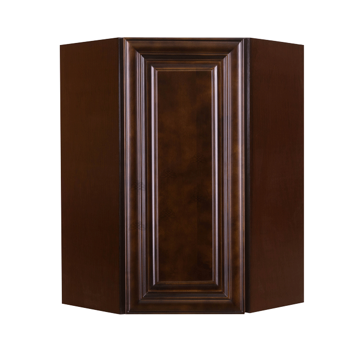 Edinburgh Wall Diagonal Corner 1 Door 2 Adjustable Shelves