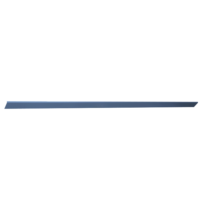 Lancaster Series Blue Shaker Cabinet Crown Molding
