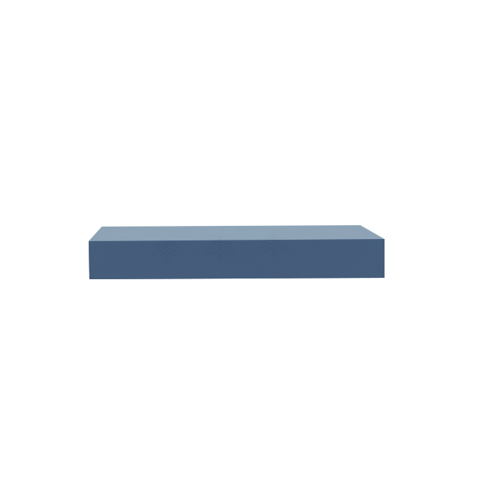 Lancaster Series Blue Shaker Cabinet Knee Drawer