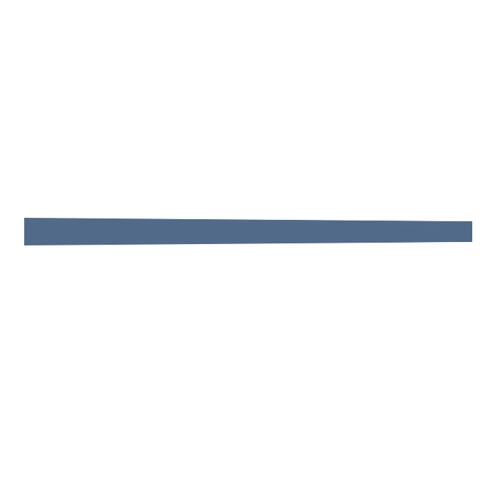 Lancaster Series Blue Shaker Cabinet Toe Kick
