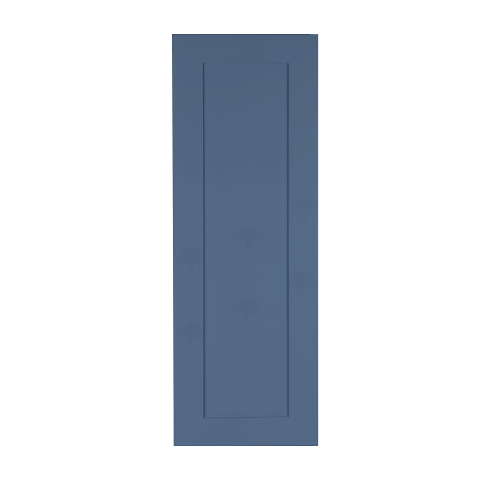 Lancaster Blue Wall Cabinet 1 Door 3 Adjustable Shelves