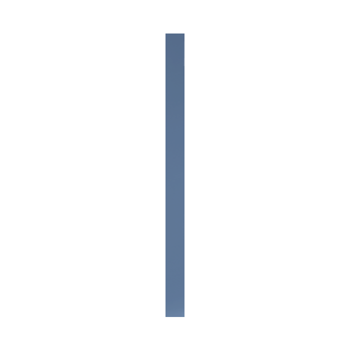 Lancaster Series Blue Shaker Cabinet Wall Filler