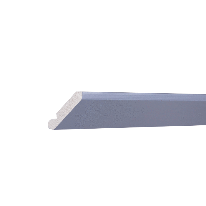 Lancaster Gray Moldings Angled Crown Molding