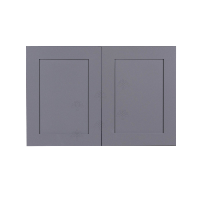 Lancaster Gray Wall Cabinet 2 Doors 1 Adjustable Shelf