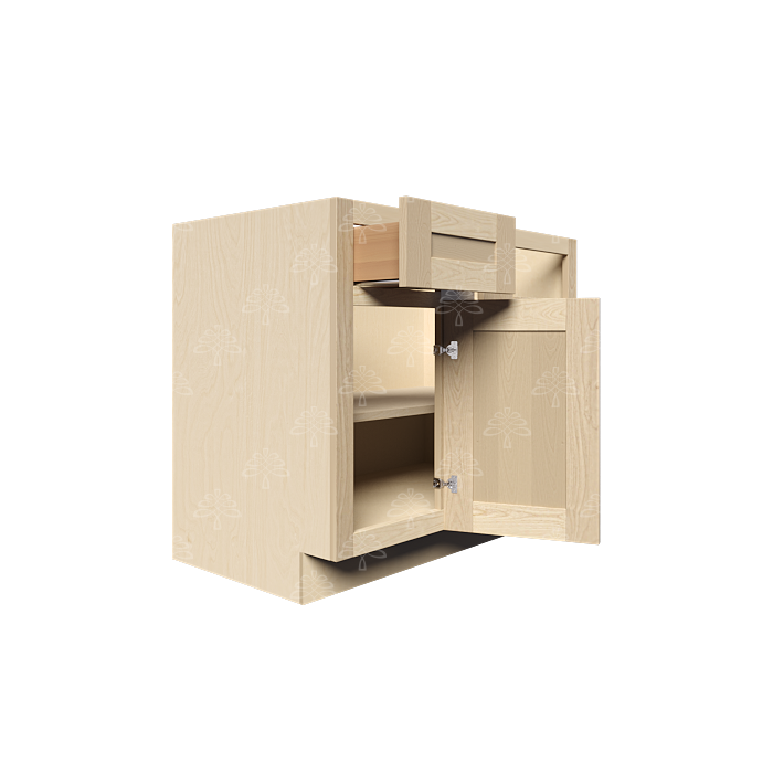 Lancaster Natural Shaker Base Blind Cabinet