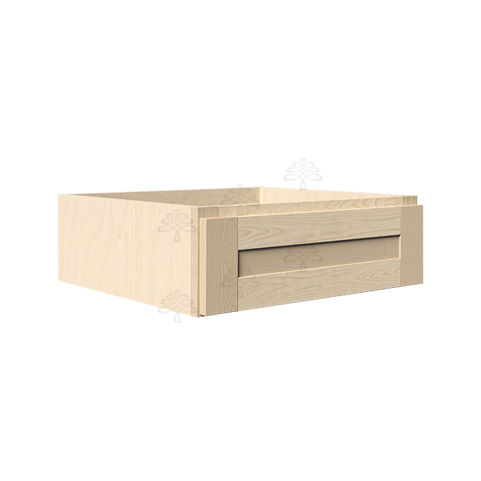 Lancaster Natural Shaker Base Kitchen-size Drawer
