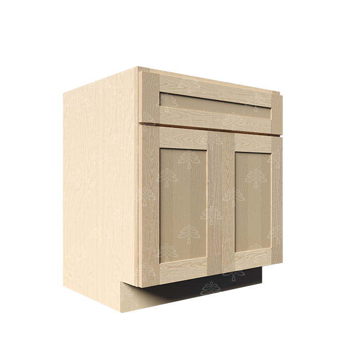 Lancaster Natural Shaker Sink Base Cabinet