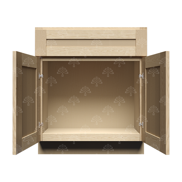 Lancaster Natural Shaker Sink Base Cabinet