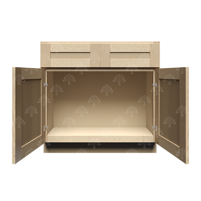 Lancaster Natural Shaker Sink Base Cabinet