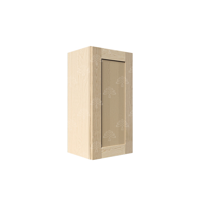Lancaster Natural Shaker Wall Cabinet 1 Door