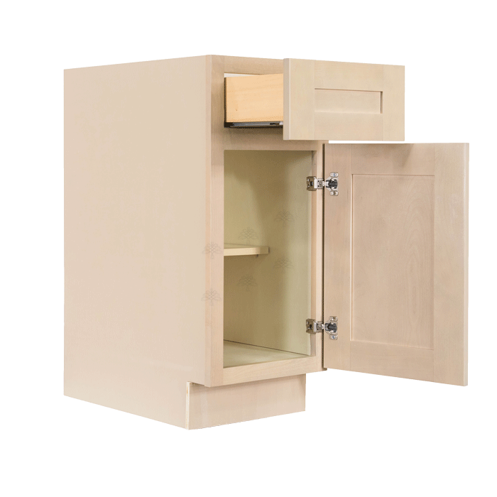 Lancaster Stone Wash Base Cabinet 1 Drawer 1 Door 1 Adjustable Shelf