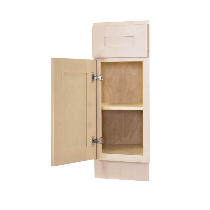 Lancaster Stone Wash Base End Angle Cabinet 1 Fake Drawer 1 Door 1 Adjustable Shelf (Left)